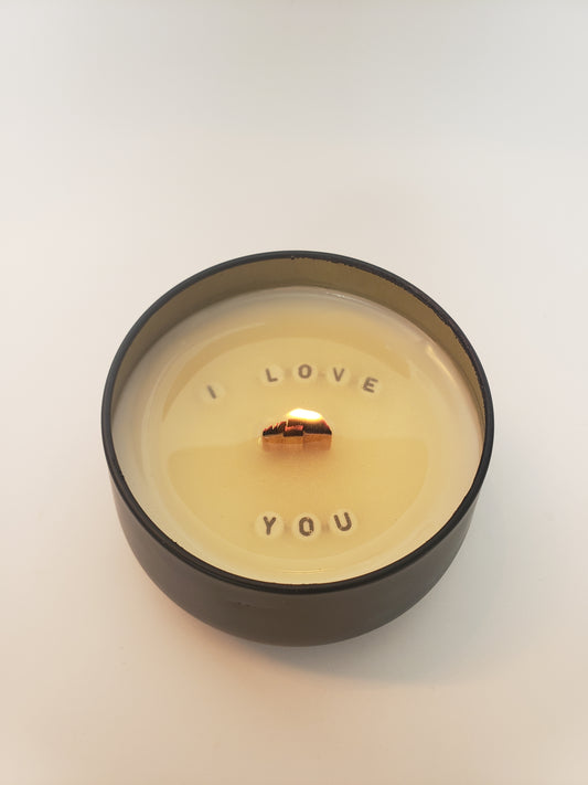 Hidden Message Candle